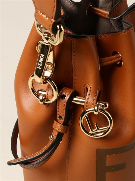 fendi bucket bag leather|Fendi bucket bag beige.